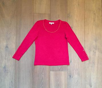 ZGAN: roze longsleeve ronde halslijn; Fuego Woman; mt 42 beschikbaar voor biedingen