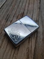 Zippo Marlboro Cowboy Aansteker, Ophalen of Verzenden, Zilver