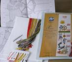 Compleet borduurpakket groeimeter Happy Little sailors, Hobby en Vrije tijd, Borduren en Borduurmachines, Verzenden, Nieuw, Borduurpakket