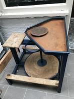 Draaischijf, Schopdraaischijf, Hobby en Vrije tijd, Pottenbakken, Ophalen, Gebruikt