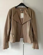🌻Prachtig beige echt leren jasje van Liu Jo   42, Kleding | Dames, Verzenden, Liu Jo, Beige, Maat 42/44 (L)