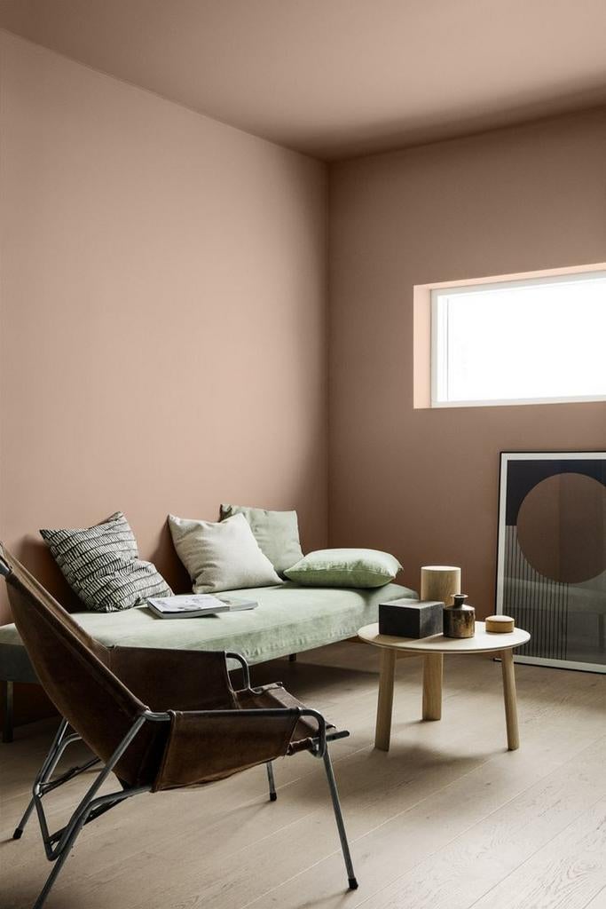 nieuwe 5 literblik krijtverf Blush Peach zeer goed dekkend, Ophalen of Verzenden, Nieuw, Overige kleuren