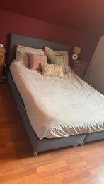 Prima Boxspring van Leen Bakker - Gebruikt, Ophalen, Gebruikt, Twijfelaar, 120 cm