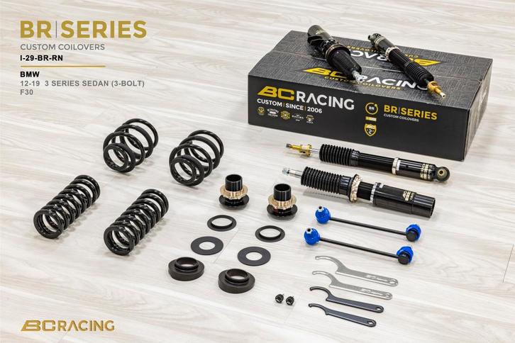 BC Racing BR-RN serie schroefset - BMW 3-Serie F30 2012-2019, Auto diversen, Tuning en Styling, Ophalen of Verzenden