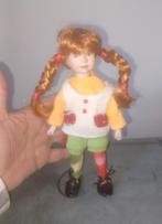 Vintage Pippi Langkous porselein pop Marina Kronbach Janus, Ophalen of Verzenden, Gebruikt, Pop