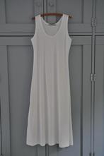 Lange jurk ME&MRS Jones maat M witte katoenen tricot, Maat 38/40 (M), Wit, Ophalen of Verzenden, Zo goed als nieuw