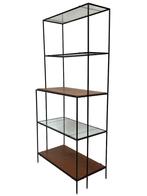 Vintage Poul Cadovius Abstracta wandmeubel kast