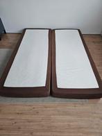 Ikea Boxspring Matrassen 160x200  (2 x 90x200), Huis en Inrichting, Ikea Modern, Gebruikt, 90 cm, Bruin