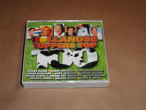 5 CD Hollandse Toppers Top 100, Cd's en Dvd's, Cd's | Verzamelalbums, Ophalen of Verzenden