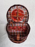 Picknickmand met inhoud, Ophalen of Verzenden