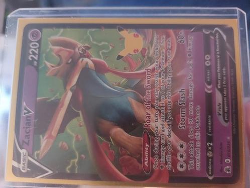 Zacian 016/025, Hobby en Vrije tijd, Verzamelkaartspellen | Pokémon, Zo goed als nieuw, Losse kaart, Ophalen of Verzenden