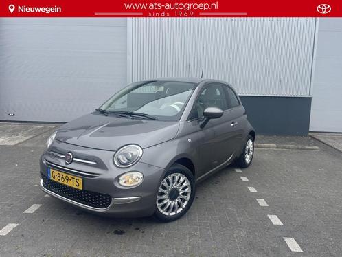 Fiat 500 1.2 Lounge org 22.000 km, Auto's, Fiat, Te koop, ABS, Airbags, Airconditioning, Alarm, Android Auto, Apple Carplay, Centrale vergrendeling