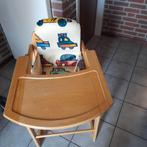 Houten kinderstoel-tafel combi, Kinderen en Baby's, Kinderkamer | Tafels en Stoelen, Ophalen, Gebruikt, Tafel(s) en Stoel(en)