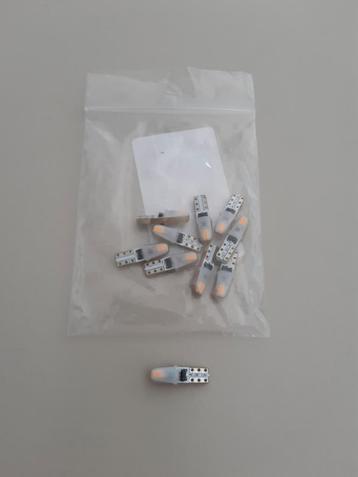 Led T5 W1.2W W3W steeklampje 10 stuks  beschikbaar voor biedingen