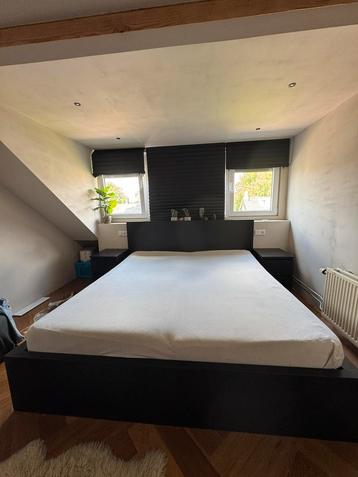 MALM 2-persoons bed te koop, gebruikt, afhalen