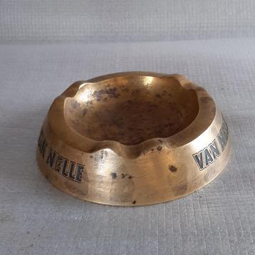 Vintage, kleine asbak koper / messing Van Nelle beschikbaar voor biedingen