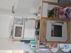 Speelkeuken hout, compleet met keukengerei en accessoires, Ophalen, Gebruikt