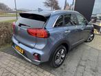 Kia Niro 1.6 GDi PHEV DynamicPlusLine Dealeronderhouden, Afn, Auto's, Kia, 77 km/l, Gebruikt, Blauw, Leder en Stof