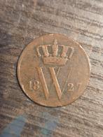 1827 1 Cent - Koning Willem I, Postzegels en Munten, Munten | Nederland, Ophalen of Verzenden, Koning Willem I, 1 cent, Losse munt
