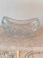 Prachtige schaal van heel zwaar dik glas, Antiek en Kunst, Antiek | Glas en Kristal, Ophalen of Verzenden