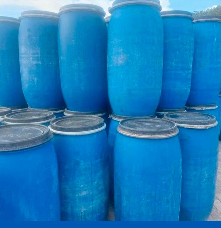 120l vaten/regenton / voerton, Tuin en Terras, Regentonnen, Gebruikt, 75 tot 150 liter, Ophalen