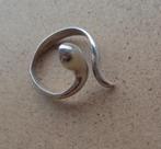 zilveren slangen ring [920], Verzenden, Zo goed als nieuw, 17 tot 18, Dame