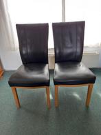 Twee Henders en Hazel stoelen, Huis en Inrichting, Stoelen, Ophalen, Gebruikt, Zwart, Twee