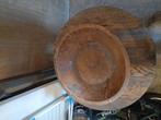 Mooie houten schaal, Huis en Inrichting, Woonaccessoires | Schalen en Manden, Ophalen of Verzenden, Zo goed als nieuw, Rond, Hout
