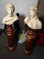 Klassieke Romeinse stijl bustes met zuilen, Ophalen, Gebruikt