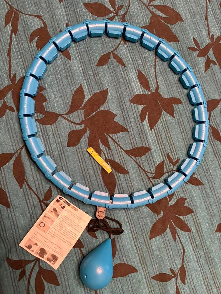 Fitness Hoelahoep met Gewicht, Sport en Fitness, Hoelahoeps, Zo goed als nieuw, Met gewicht, Ophalen of Verzenden