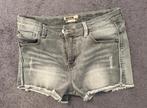 Stoere spijker korte broek maat 164 (14), Broek, Gebruikt, Meisje, Ophalen of Verzenden