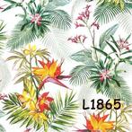 Servetten decoupage/bullet journal - Oerwoud bloemen L1865, Verzenden, Nieuw, Materiaal