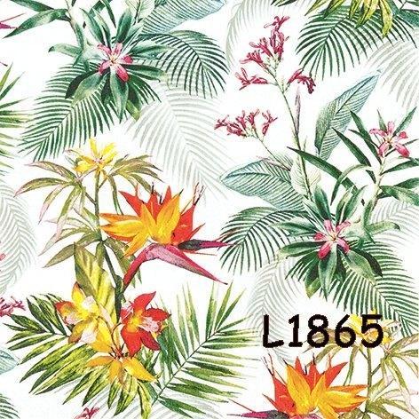 Servetten decoupage/bullet journal - Oerwoud bloemen L1865, Hobby en Vrije tijd, Knutselen, Nieuw, Materiaal, Verzenden