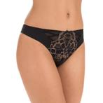 Zwart brons string merk After Eden maat L, After Eden, Verzenden, Zwart, String