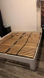 Auping Auronde 180x200m ombouw, Ophalen, Wit, Tweepersoons, Zo goed als nieuw