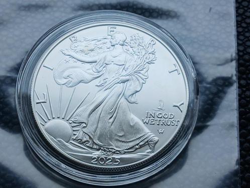 2025 American Eagle Privy 1 oz silver, Postzegels en Munten, Munten | Amerika, Noord-Amerika, Zilver, Verzenden