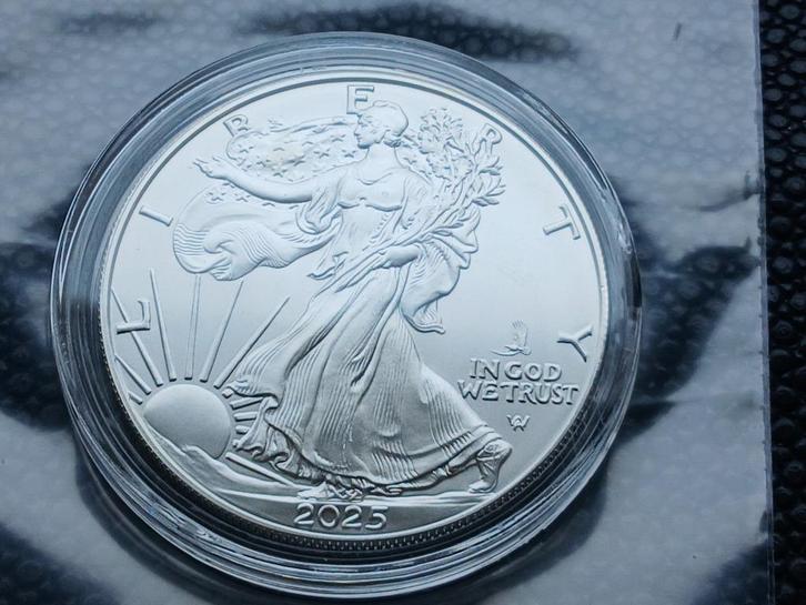 2025 American Eagle Privy 1 oz silver, Postzegels en Munten, Munten | Amerika, Noord-Amerika, Zilver, Verzenden