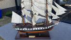 Dwars getuigde driemaster  Essex oorlog zeilschip, Zeilboot, Schaalmodel, Zo goed als nieuw, Ophalen
