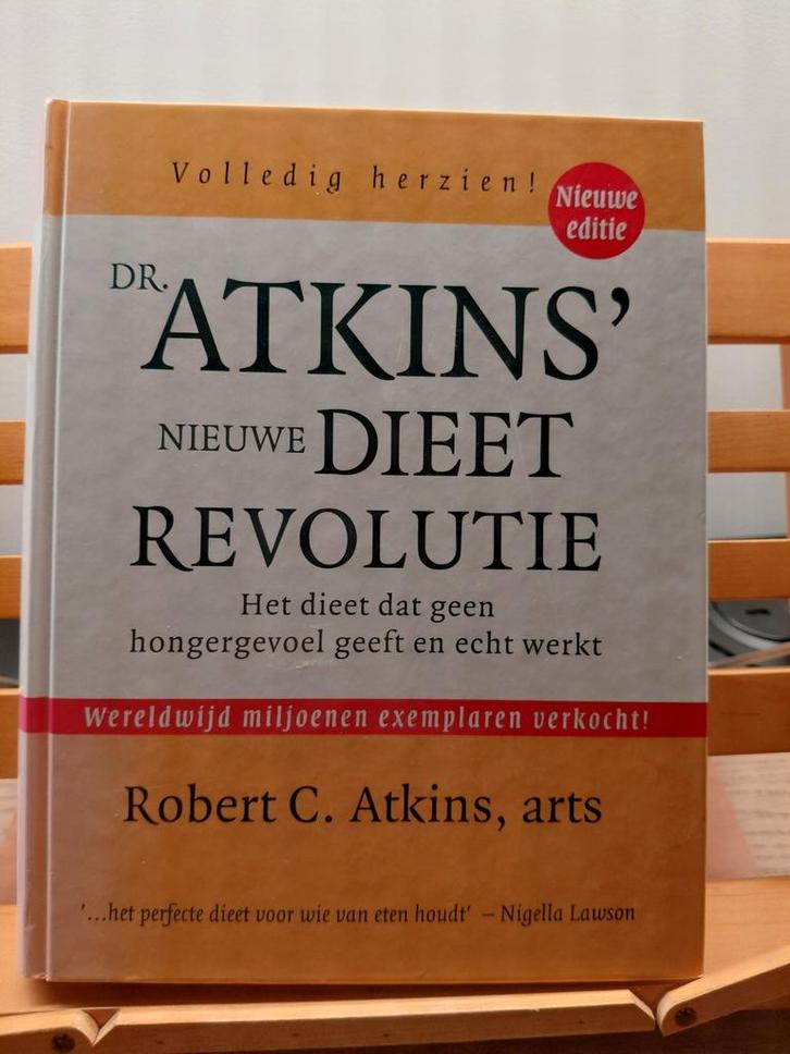 Dr. Atkins' Nieuwe Dieet Revolutie, Boeken, Gezondheid, Dieet en Voeding, Zo goed als nieuw, Dieet en Voeding, Ophalen of Verzenden