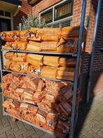 Haardhout / brandhout in handige netzak 22 liter Eik en Berk, Minder dan 3 m³, Ophalen, Overige houtsoorten, Blokken