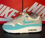 Nike Air Max 1 Anniversary Aqua mt. 39, Kleding | Heren, Schoenen, Blauw, Ophalen of Verzenden, Sneakers of Gympen, Zo goed als nieuw