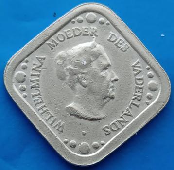 5 cent penning 1980 - 1945 WILHELMINA MOEDER DES VADERLANDS  beschikbaar voor biedingen