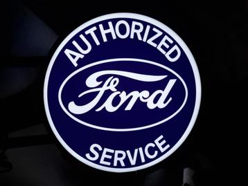 Ford authorized service reclame decoratie verlichting lamp beschikbaar voor biedingen