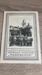 Oude menukaart Stoomvaart Maatschappij Nederland 1927, Ophalen of Verzenden, 1920 tot 1940