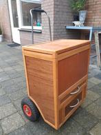 Viskist met afneembare trolley, Ophalen, Zo goed als nieuw, Koffer of Tas