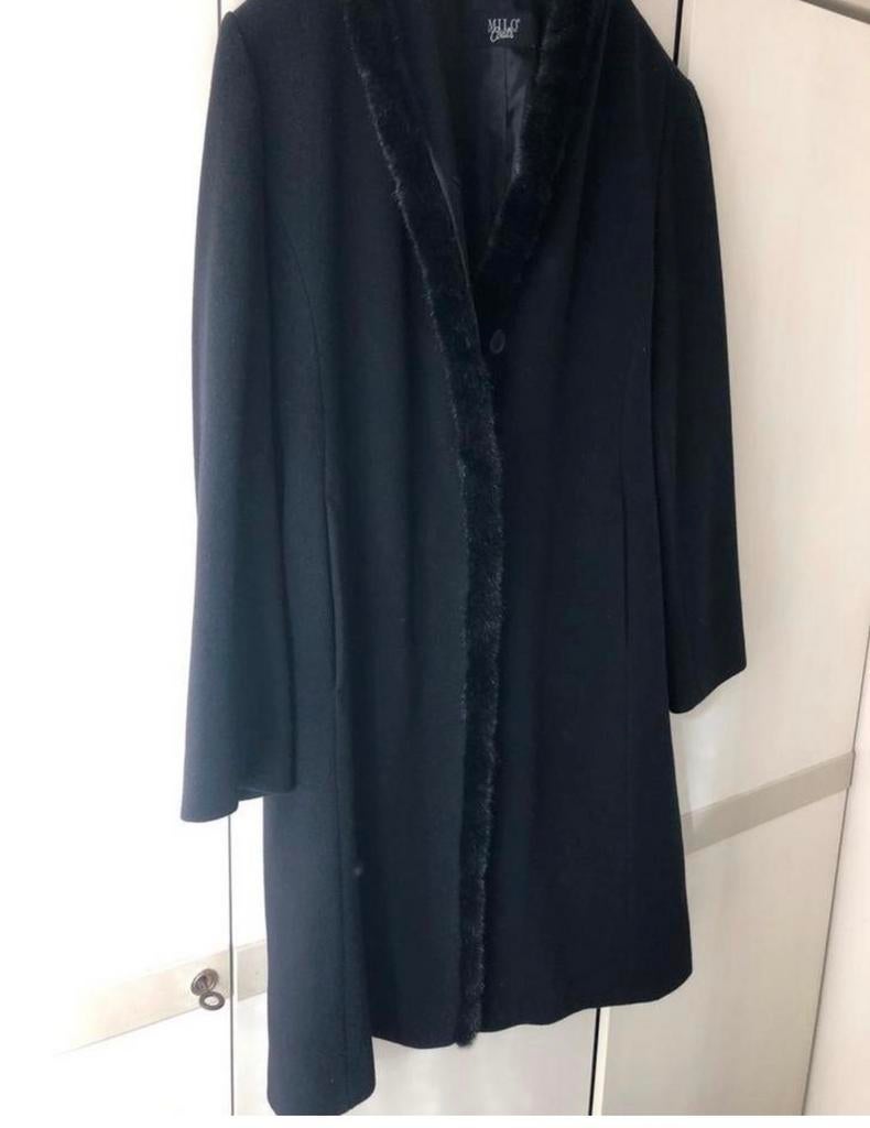Milo Chique dames coat jas  Jas, Ophalen of Verzenden, Zo goed als nieuw, Maat 42/44 (L), Zwart