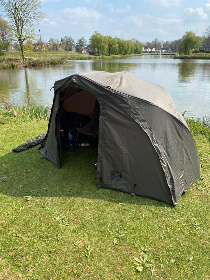 Fox R-Series Brolly system, Watersport en Boten, Hengelsport | Karpervissen, Gebruikt, Complete set, Ophalen