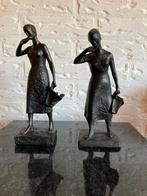 2 beeldjes “Mariken van Nimwegen” Vera Tummers van Hasselt, Antiek en Kunst, Ophalen