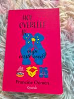 Francine Oomen - Hoe overleef ik mijn eerste zoen?, Boeken, Kinderboeken | Jeugd | 13 jaar en ouder, Ophalen of Verzenden, Gelezen