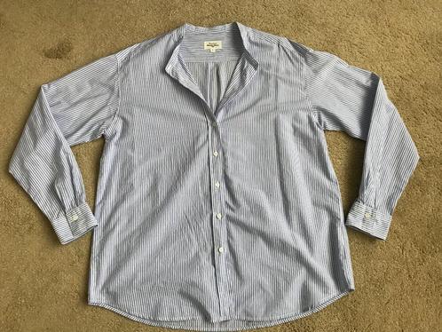 Gestreepte blouse Hartford, maat 4, Kleding | Dames, Blouses en Tunieken, Blauw, Verzenden